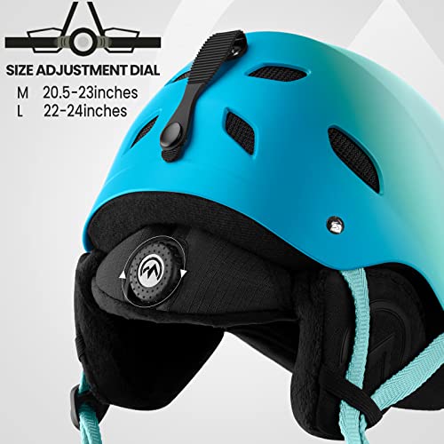 Image of OutdoorMaster Kelvin Ski Helmet - Snowboard Helmet for Men, Women & Youth | Ski & Snowboard Use,Fits Men,Women & Youth,ASTM Certified Impact Protection,Adjustable Ventilation