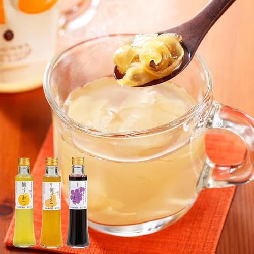 ハニードリンクセット (柚子・生姜・山ぶどう)