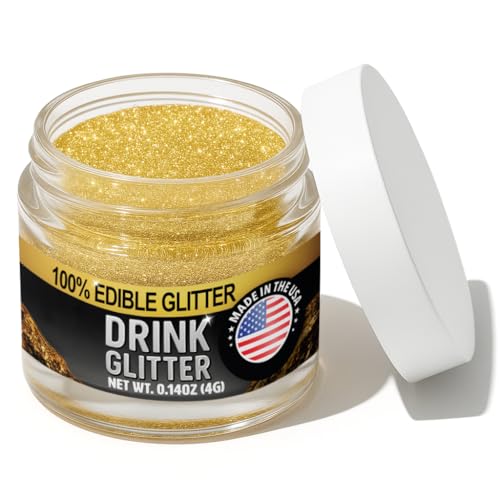 Premium Gold Edible Glitter