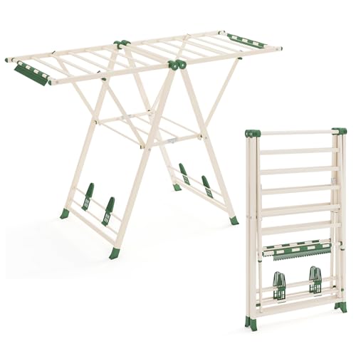COSTWAY X^h ܂肽ݎ gsv 󕨊  141cm/141cm C|t \ ߉\ y X[ zc ^InK[  bN  O x_ (x[W)