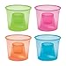 Fun Express - Neon Ast Plastic Bomber Cups for Birthday - Party Supplies - Licensed Tableware - Misc Licensed Tableware - Birthday - 20 Pieces