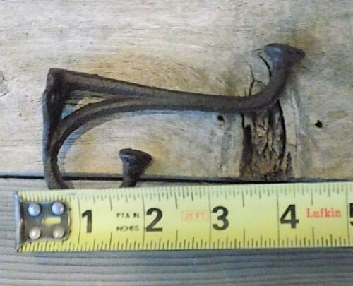 Midwest Craft House 8 Rustic Cast Iron Coat Hat Wall Hooks Restore School Farm Towel Bath Kitchen #TOP2