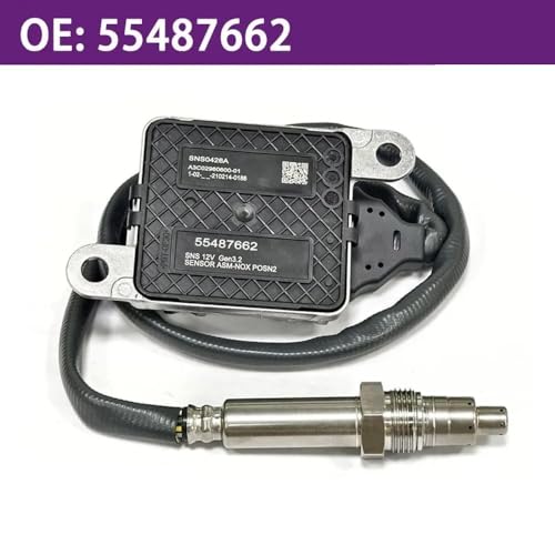 Sonde lambda arrière de remplacement type NOX 55487662 avec douille de connexion