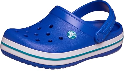 Crocs Crocband Clog, Blue Bolt/Turbo Teal, 35 EU, Blue Bolt Turbo...