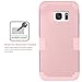 BENTOBEN Case for Galaxy S7, Heavy Duty Rugged Slim Shockproof Drop Protection 3 in 1 Hybrid Hard PC Impact Resistant Soft Rubber Bumper Protective Phone Cover Case for Samsung Galaxy S7, Rose Gold