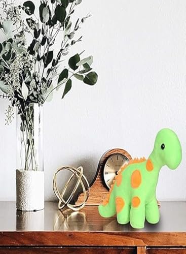 Image of Soft Plush Dinosaur Toy for Kids Age 3+ Years - Cute Stuffed Animal, Huggable Teddy Toy for Toddlers, Baby & Preschool Kids Room Decor, Soft Toy (Colors May Vary)