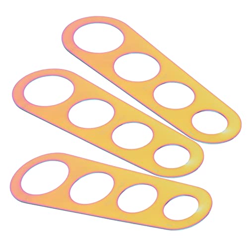 Alipis Medidor De Pasta Inoxidable 4 Orificios Herramienta Cocinero Control De Porciones