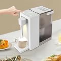 Instant Hot Water Filter Dispenser, LED Display Countertop Water Filter System, Electric Water Dispenser with 5 Temperatures & 3 Volume Settings & Safety Lock Home and Office Water Machine