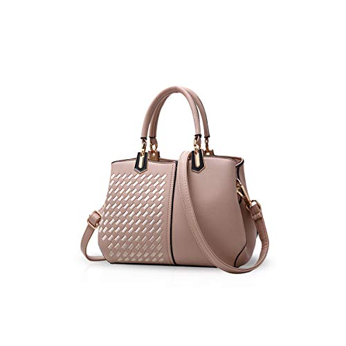 Sac à main femme cuir PU WolFum sac à bandoulière grand cabas fourre-tout chic