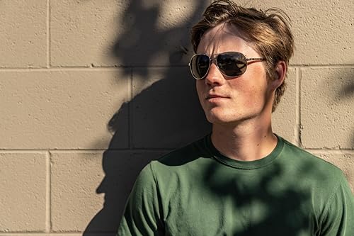 Image of Suncloud Aviator Polarized Sunglasses - 100% UV Protection - Comfortable Fit, Trendy Design - for Men & Women