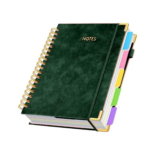 Carnet de notes en cuir PU durable et élégant pour cadres et étudiants