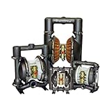 Nomad 50-3891 2 in AODD Pump, 316SS with PTFE/Buna diaphragms and FNPT Ports