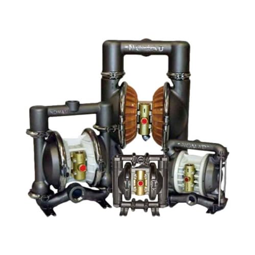 Nomad 50-3891 2 in AODD Pump, 316SS with PTFE/Buna diaphragms and FNPT Ports