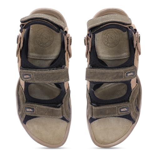Image of Woodland Men's Leather Sandal