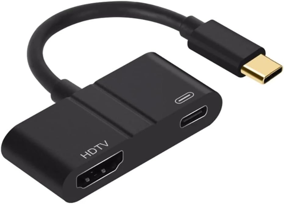 PD Port USB C to 4K HDMI Adapter Compatible with Samsung Galaxy S23 S24 Ultra Plus - TV Video Hub Type-C Charger Port Projector Converter