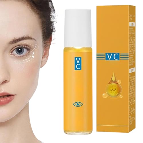 Siero per occhi antirughe Olio Idrata Luteina per gli occhi con rullo Leviga le linee sottili Cura della pelle per le donne Rullo per gli