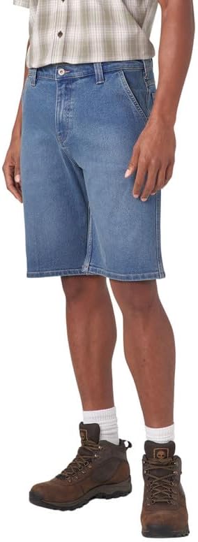 Dickies Men's 11 Inch Denim Utility Shorts, Light Denim Wash, 40 - Image 3