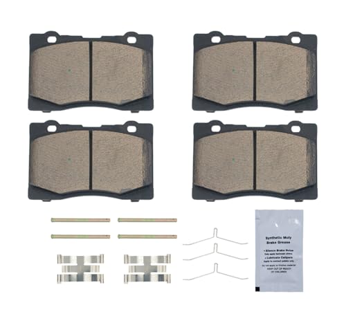 Image of HUSCH D1091 Front Ceramic Brake Pads Kit Fit For Acura RL 2005-2012