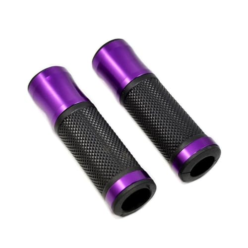 Poignées de guidon moto 7/8 pouces 22mm avec embout de guidon rue
