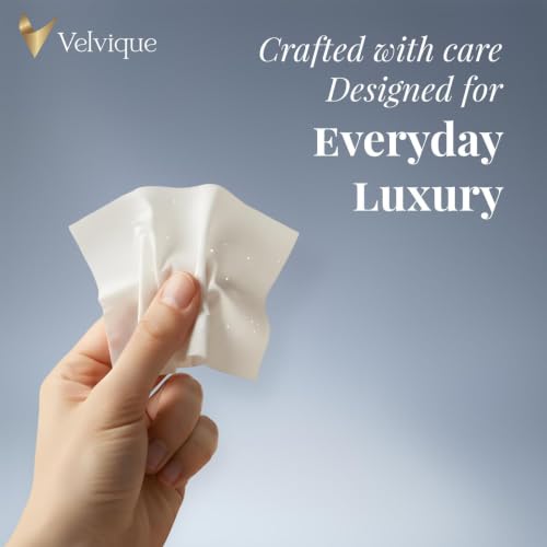 Image of Premium 2-Ply Facial Tissues, 100% Virgin Wood Pulp Pack of 10, 1000 pulls