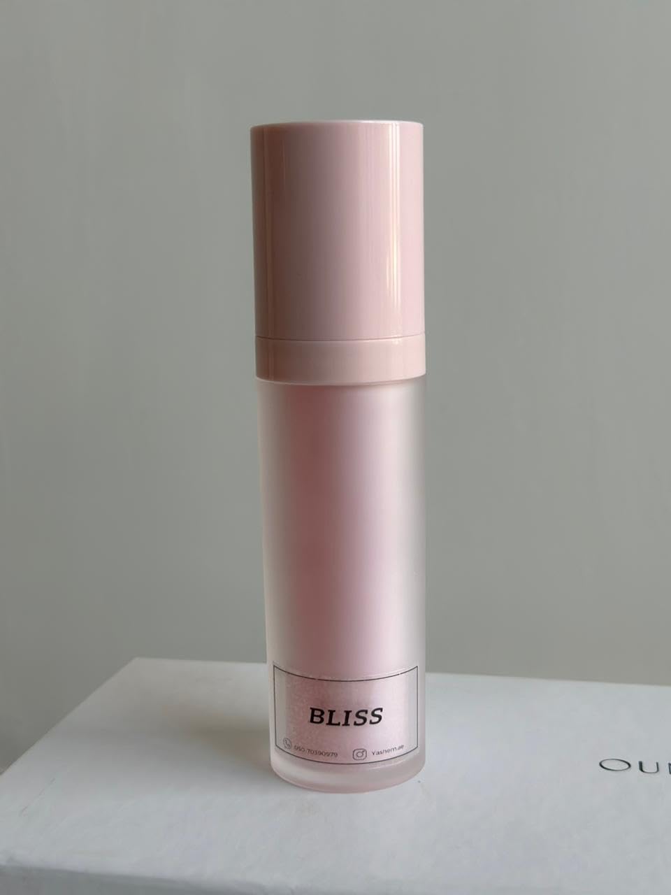 Bliss Perfume for Women – Feminine Scented Body & Hair Parfum with Musk, Powder, Rose, and Candy Notes – Long-Lasting Fragrance – 50ml