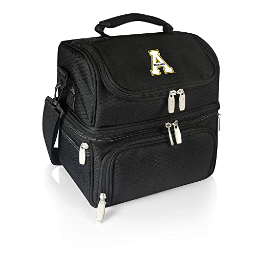 NCAA App State Mountaineers Pranzo Lunch Bag - Insulated Lunch Box with Picnic Set - Lunch Cooler Bag