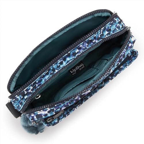 Image of Kipling Women's Abanu Medium Crossbody Bag, Lightweight, Adjustable Nylon Waist Pack with Multi-Compartment Zip Pockets