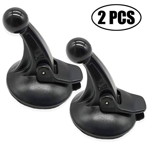 TIHOOD 2PCS GPS Windshield Mount Holder for Garmin Nuvi Suction Cup Car Windscreen