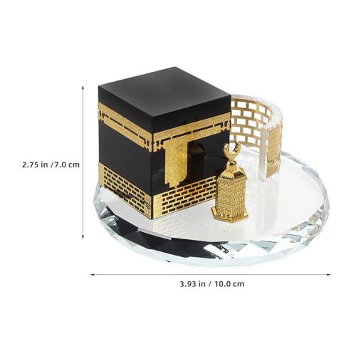Decoración islámica de cristal MAGICLULU maqueta de edificio para mesa 3