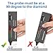 Diamond Tester, Professional Jewelers' Gemstone Detector, High Accuracy Diamond Checker Pen Professional for Jewelers, Gem Tester (Jewelry-Only Detection)