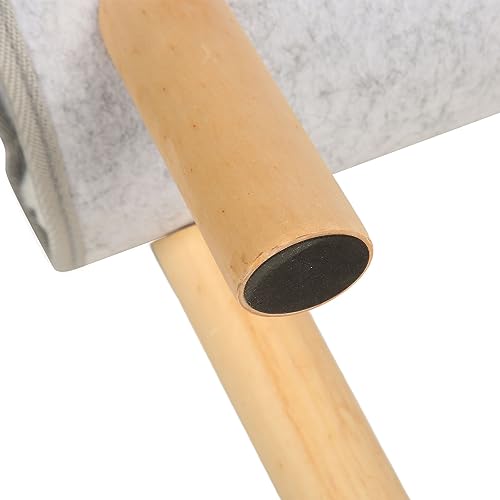 Rcniso Erhöhtes Katzentunnelbett, Langlebiges, Sicheres und Rutschfestes Design für Kätzchen und Katzen aus Kiefernholz-7