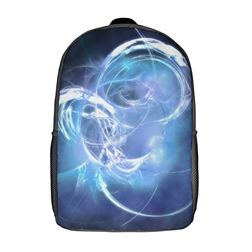 Sac à dos dames hommes et enfants de 17 pouces au style artistique