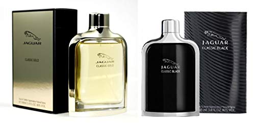 Jaguar Set of 2 Pieces Classic Gold For Men - EDT 100ml With Classic Black for Men - EDT 100ml
