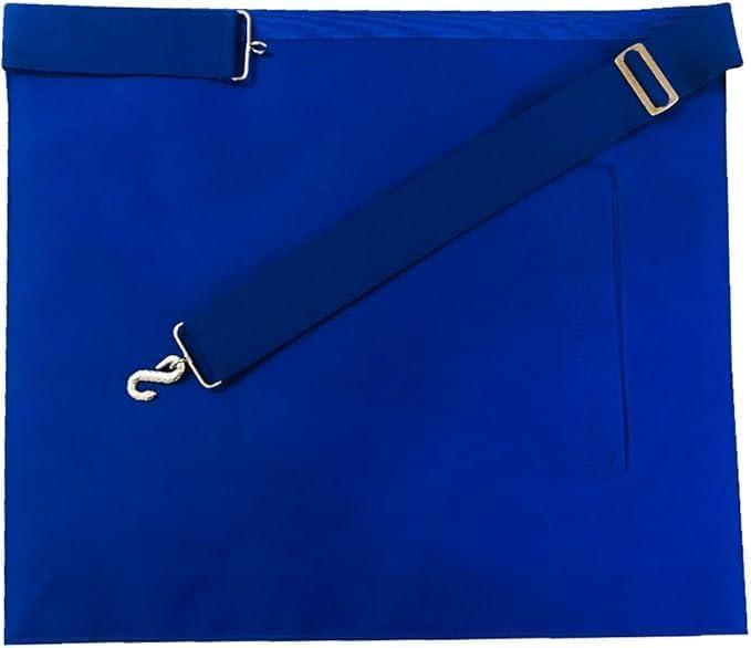 Masonic Regalia Blue Lodge Senior Deacon Officer Apron Machine Embroidered Wreath