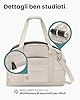 Larkson Trasportino per Cani di Piccola Taglia fino a 12 kg Beige - Tjark - Borsa da Trasporto per Cani e Gatti da Viaggio in Aereo - Conforme alle Specifiche di molte Compagnie Aeree