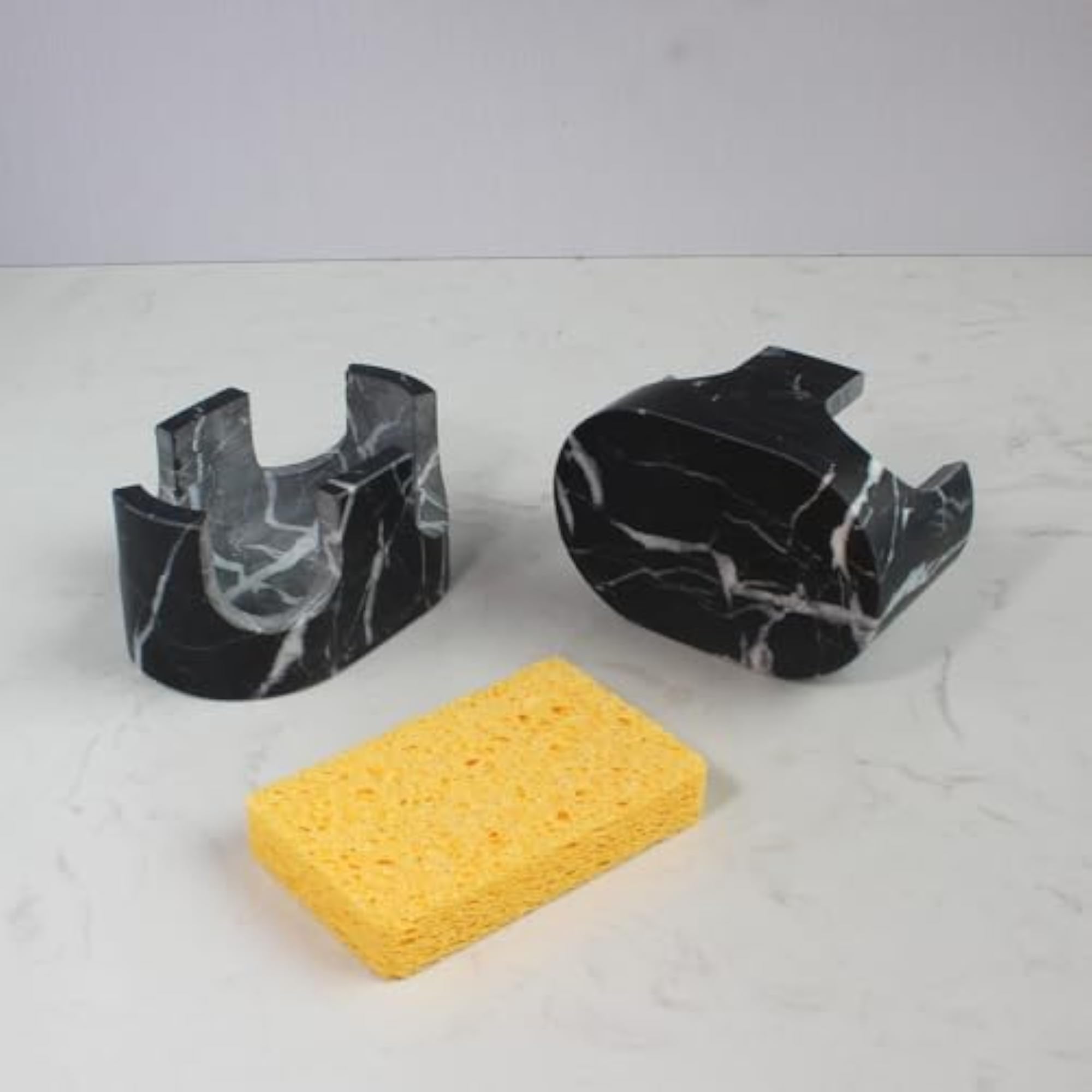 Natural Stone Sponge Holder for Kitchen Sink