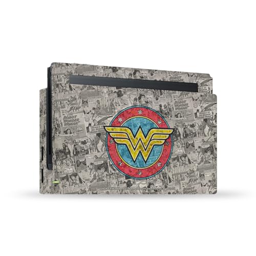 Autocollant Vinyle Wonder Woman pour Protéger sa Nintendo Switch