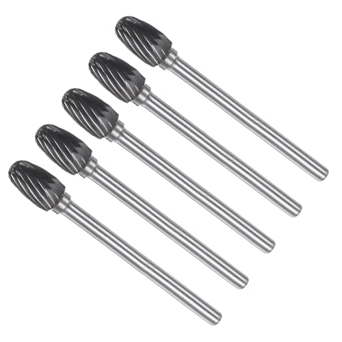 Fresas rotativas carburo de tungsteno 5 piezas 6mm miniatura 1