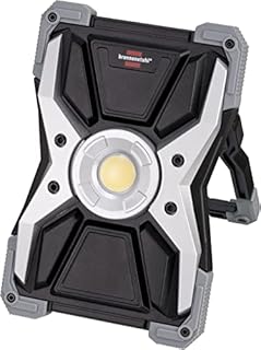 Brennenstuhl Lampa robocza LED RUFUS/Reflektor Roboczy LED do warsztatu (Reflektor Budowlany LED z funkcją powerbank, z kablem do ładowania, 3000lm, IP65)