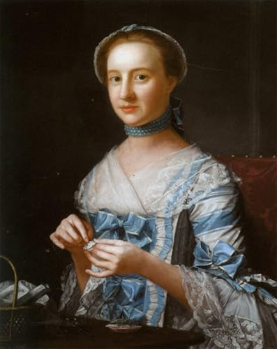 Portrait de Mlle Earle Morland Tableau Toile Affiche d'Art 60x90