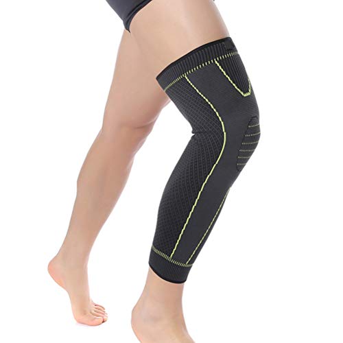 bovoYa knee pads leg cuff, sports knee pads elastic extend knee pads leg sleeves non-slip bandage leg warmers for men and women