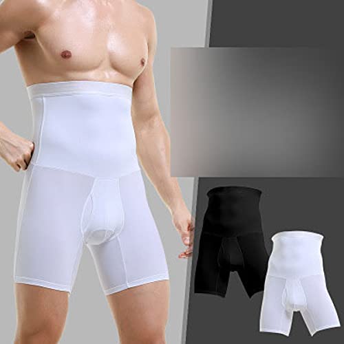 Pantalones cortos moldeadores reduce tripa para hombre que eliminan el volumen bajo los trajes 4