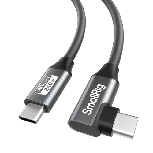 SMALLRIG USB4 40Gbps USB-C Cable 35cm