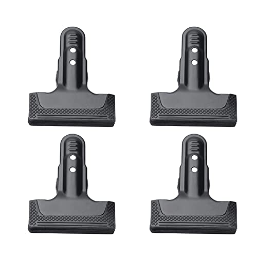 Garosa 4Pcs Heavy Duty Woodworking Spring Clamps with Anti Slip Grip for DIY Carpentry Furniture Assembly Strong Spring Force Durable Black Clamping Tool - Image 4