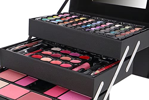 ZMILE COSMETICS Beauty Case Black Cosmetic Case Vegan Cosmetics with Make-Up - Make-Up Set for On the Go for Traveling and as a Gift - Image 4