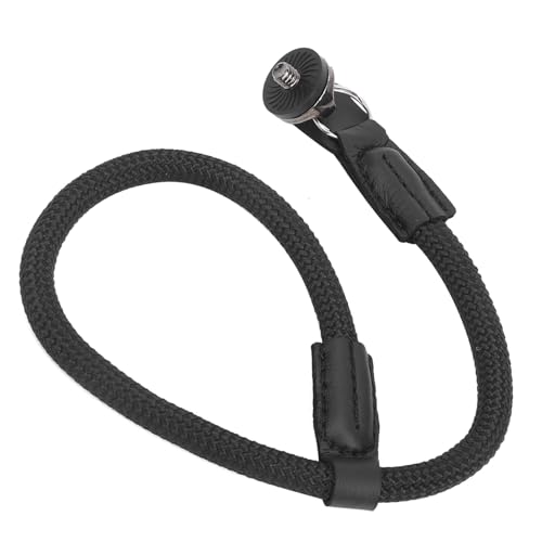 Bindpo Handband, Nylon-Anti-Lost-Lanyard-Gürtelseil mit 1/4 Adapterschraube für Mobile 2 3 4 Stabilisator für Kamera(Schwarz)
