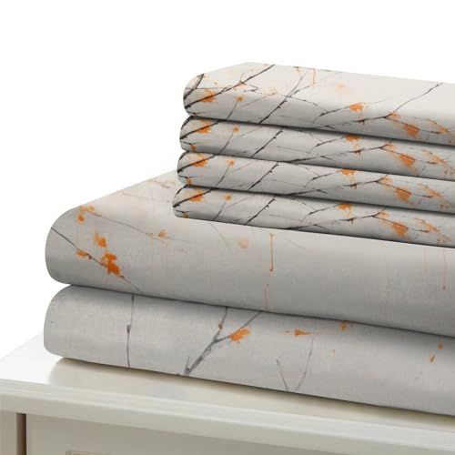 Housses de couettes 200x200 cm lit double microfibre grise