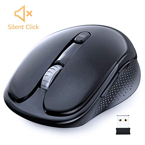 RATEL Wireless Mouse, (Deep Black)