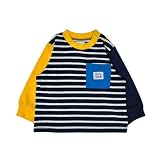 ロンＴ キッズ 男の子 女の子 Buddy Lee バディーリー バディリー 長袖Ｔシャツ 長Ｔシャツ 長袖 子供服 ベビー 子供 赤ちゃん おしゃれ XYZ(Aネイビー 95cm)