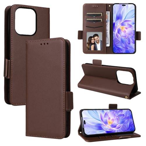 �Ή��@�� for Doogee N55 Plus �X�}�z�P�[�X,�Ή��@�� for Doogee N55 / N55 Pro �yPU���U�[�{�V�F���z�J�[�h�z���_�[ �t���b�v�X�^���h �}�O�l�b�g�J�� Brown